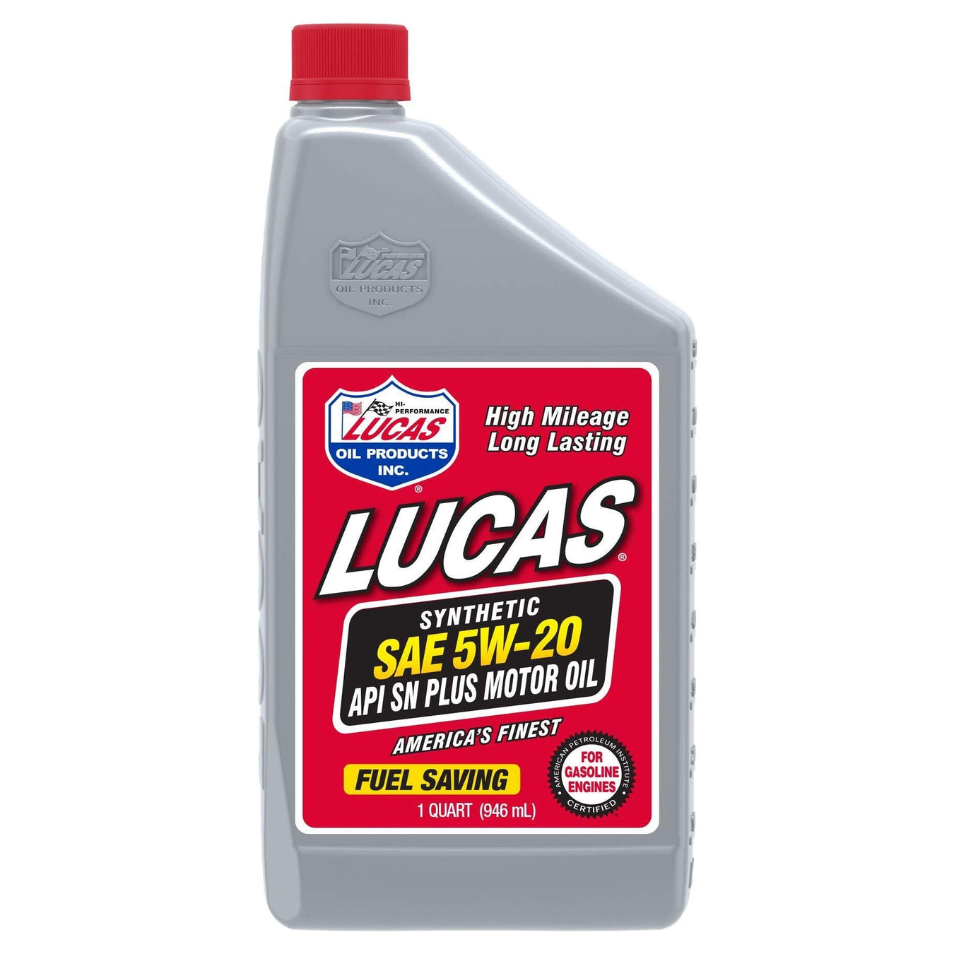 Lucas Oil Synthetic 5W20 Motor Oil 1 Litre 10082 Lucas  - Dynamic Drive