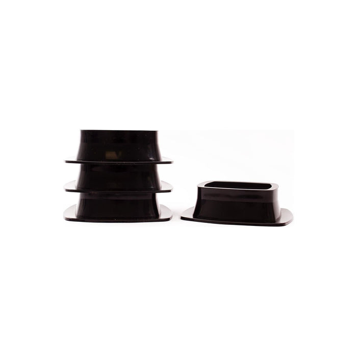 Stak-a-Set 4 Stackable Bases Extend Corner Steady Blocks Jack Up Caravan Trailer Leisurewize  - Dynamic Drive