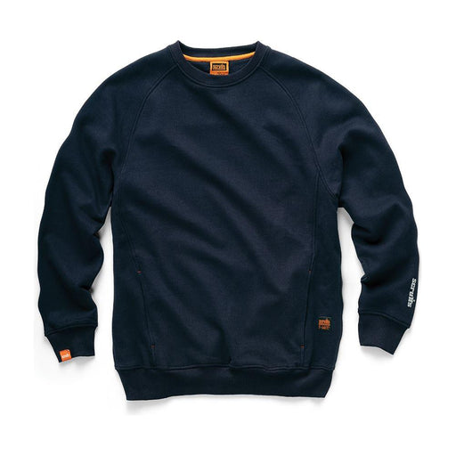 Scruffs Eco Worker Sweatshirt Navy XXXL Scruffs  - Dynamic Drive