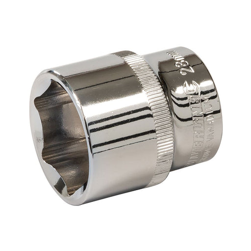 Silverline Socket 1/2" Drive 6pt Metric 28mm Silverline  - Dynamic Drive