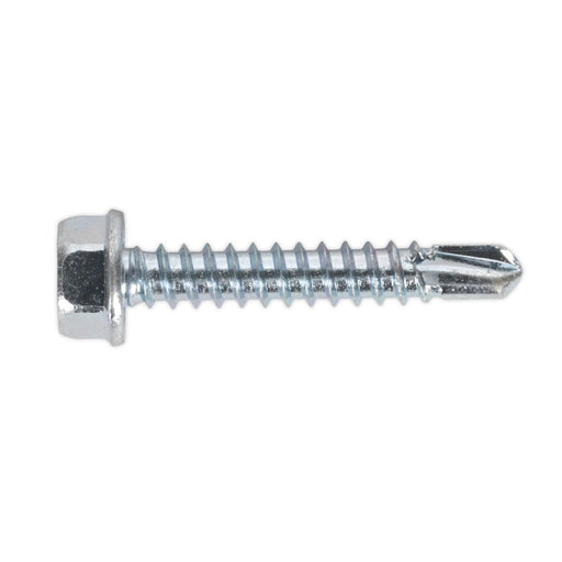 Self Drilling Screw 4.2 X 25Mm Hex Head Zinc Din 7 Sealey  - Dynamic Drive