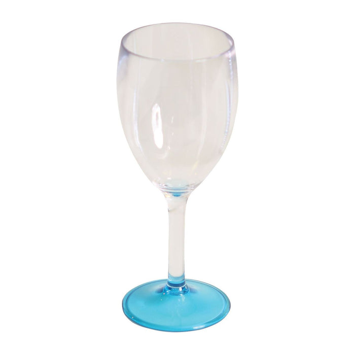 Quest Elegance Range Wine Glass Blue 0186BL Quest  - Dynamic Drive