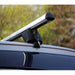 Locking Aluminium Flush Solid Roof Rail Cross Bars fits VW Volkswagen T-Cross Maypole  - Dynamic Drive