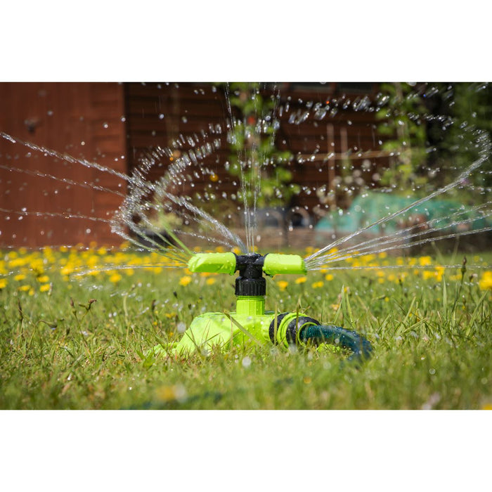 Sealey Adjustable Rotating Garden Sprinkler 3-Arm JS2023 Sealey  - Dynamic Drive