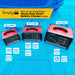 Heavy Duty Car Van Battery Charger 6V / 12V Metal Case 6-100Ah 10A Bike Boat Simply  - Dynamic Drive