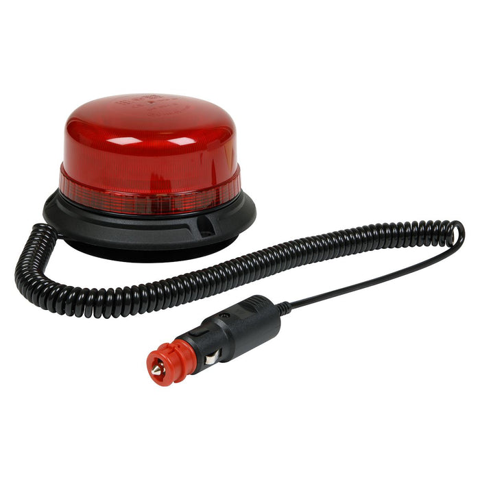 Sealey Warning Beacon SMD LED 12/24V Magnetic Fixing Red WB954LEDR Sealey  - Dynamic Drive