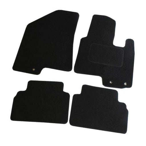 Fully Tailored Black Carpet Car Mats for Hyundai Ix35 Set of 4 With 3 Clips UKB4C  - Dynamic Drive