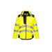 Portwest Pw3 Hi-Vis Winter Jacket Large T400YBRL Portwest  - Dynamic Drive