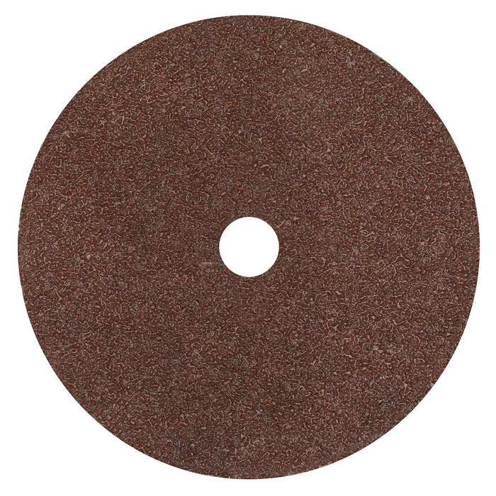 Sealey Fibre Backed Disc175mm 24Grit Pack of 25 WSD724