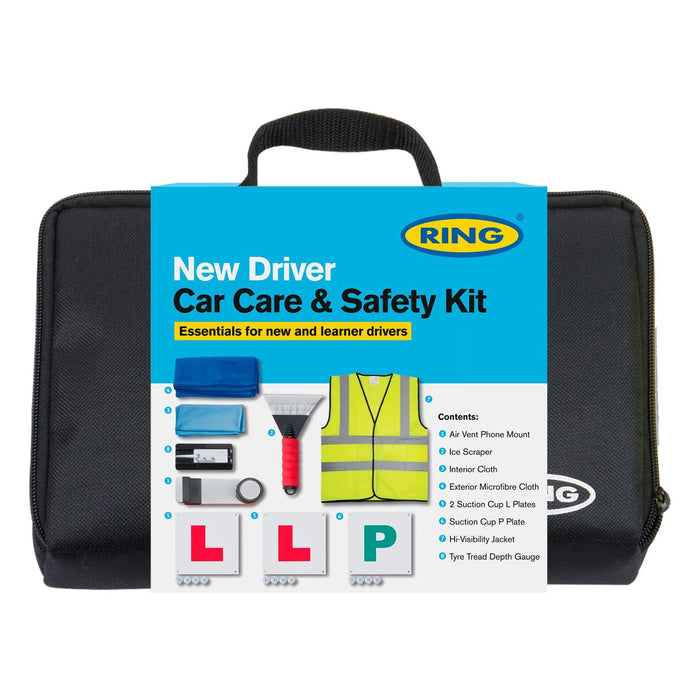 Ring Automotive RK001 New Driver Car Care & Safety Kit Ring  - Dynamic Drive