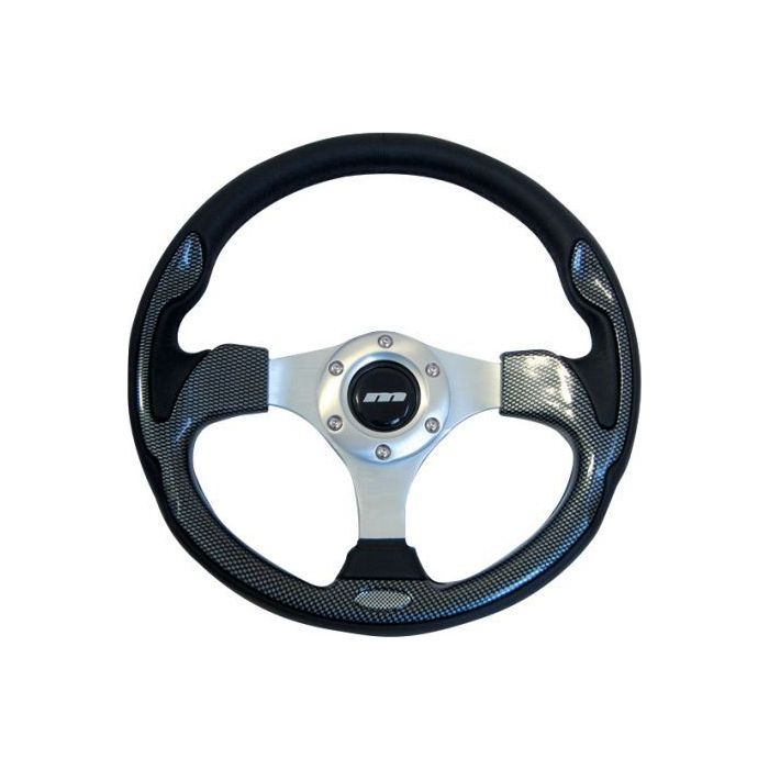 320mm Carbon Moulded Steering Wheel + Boss fits Honda Civic 1991-1996 Mountney Classic  - Dynamic Drive