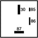 Hella Relay, glow plug system 12V 5-pin connector 4RA 007 507-031 Hella  - Dynamic Drive