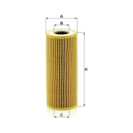 Genuine Mann Oil Filter for VAG HU7029Z Mann & Hummel  - Dynamic Drive