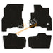 Tailored White Trim Carpet Mats Nissan Leaf 14-18 + Clips 14 15 16 17 18 UKB4C  - Dynamic Drive