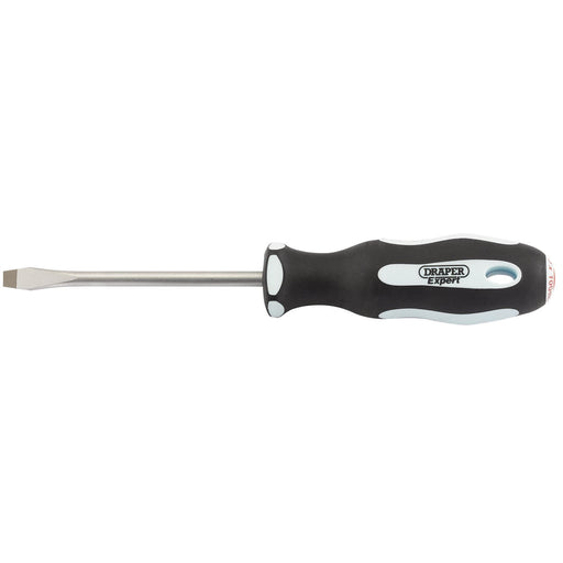 Draper Plain Slot Soft Grip Screwdriver, 6.5 x 100mm 34978 Draper  - Dynamic Drive