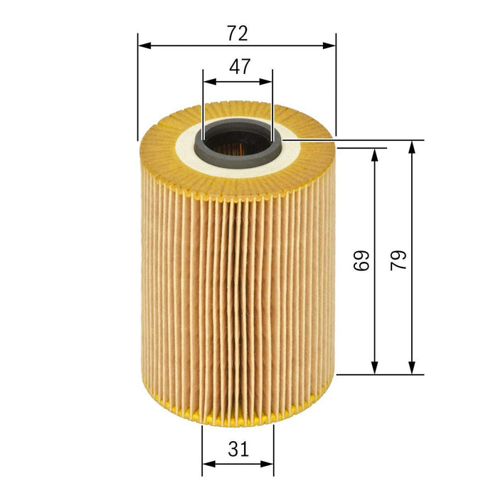 Genuine Bosch Car Oil Filter P9262 fits BMW 1 116i - 1.6 - 04-11 1457429262