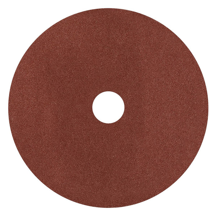 Sealey Fibre Backed Disc100mm 60Grit Pack of 25 WSD460 Sealey  - Dynamic Drive