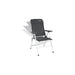 Outwell Ontario Adjustable Folding Camping Caravan Motorhome Chair Charcoal Outwell  - Dynamic Drive