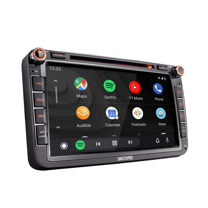 Snooper SMH 580VW 8" Multimedia Player with Advanced Smartphone Control for VW