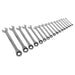 Sealey Combination Ratchet Spanner Set 17pc Metric S01156 Sealey  - Dynamic Drive