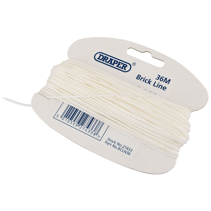 Draper Brick Line, 36m, White 27433 Draper  - Dynamic Drive