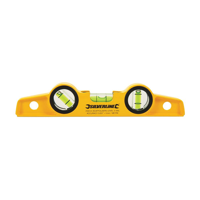 Silverline Magnetic Scaffolders Level 250mm Silverline  - Dynamic Drive