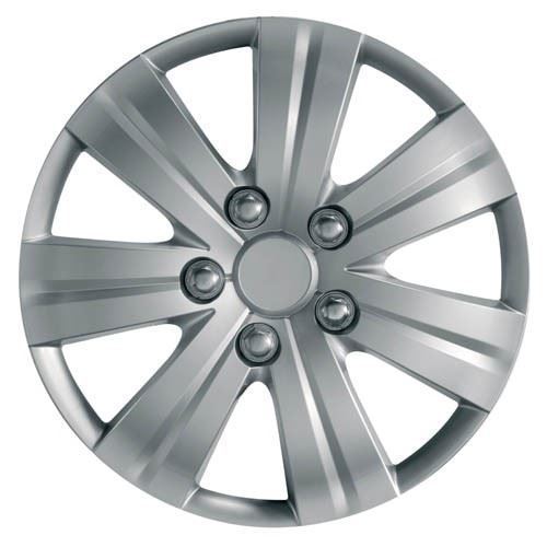 4 x Cyclone Wheel Trims Hub Caps 15" Covers fits Skoda Roomster Fabia Octavia UKB4C  - Dynamic Drive