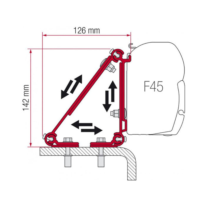 Fiamma Multi Adaptor Kit for RV Awnings