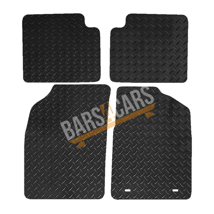 Tailored Rubber Mats for Ford Ka 09-13 + Clips 2009 2010 2011 2012 2013 UKB4C  - Dynamic Drive