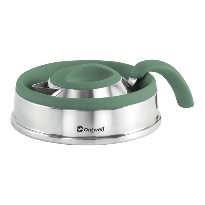 Collaps Kettle 2.5L Shadow Green Compact Collapsible Convenient Camping Outwell  - Dynamic Drive