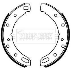 Genuine Borg & Beck Brake Shoes fits Land Rover BBS6173