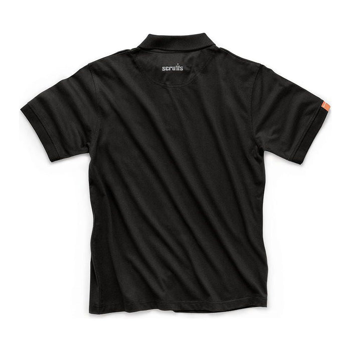 Scruffs Eco Worker Polo Black M