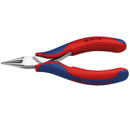 Draper Knipex 35 32 115 Electronics Pointed-Round Jaw Pliers, 115mm 27700 Draper  - Dynamic Drive