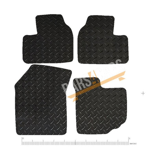 Tailored Rubber Mats fits Suzuki Swift 05 -10 Hatchback 2005 2006 2007 2008 2009 UKB4C  - Dynamic Drive