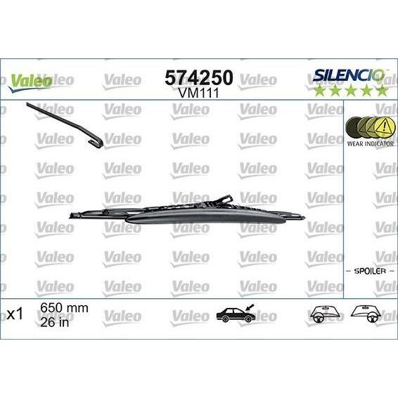 Valeo Single Wiper Blades 574250 Automotive Part Valeo  - Dynamic Drive