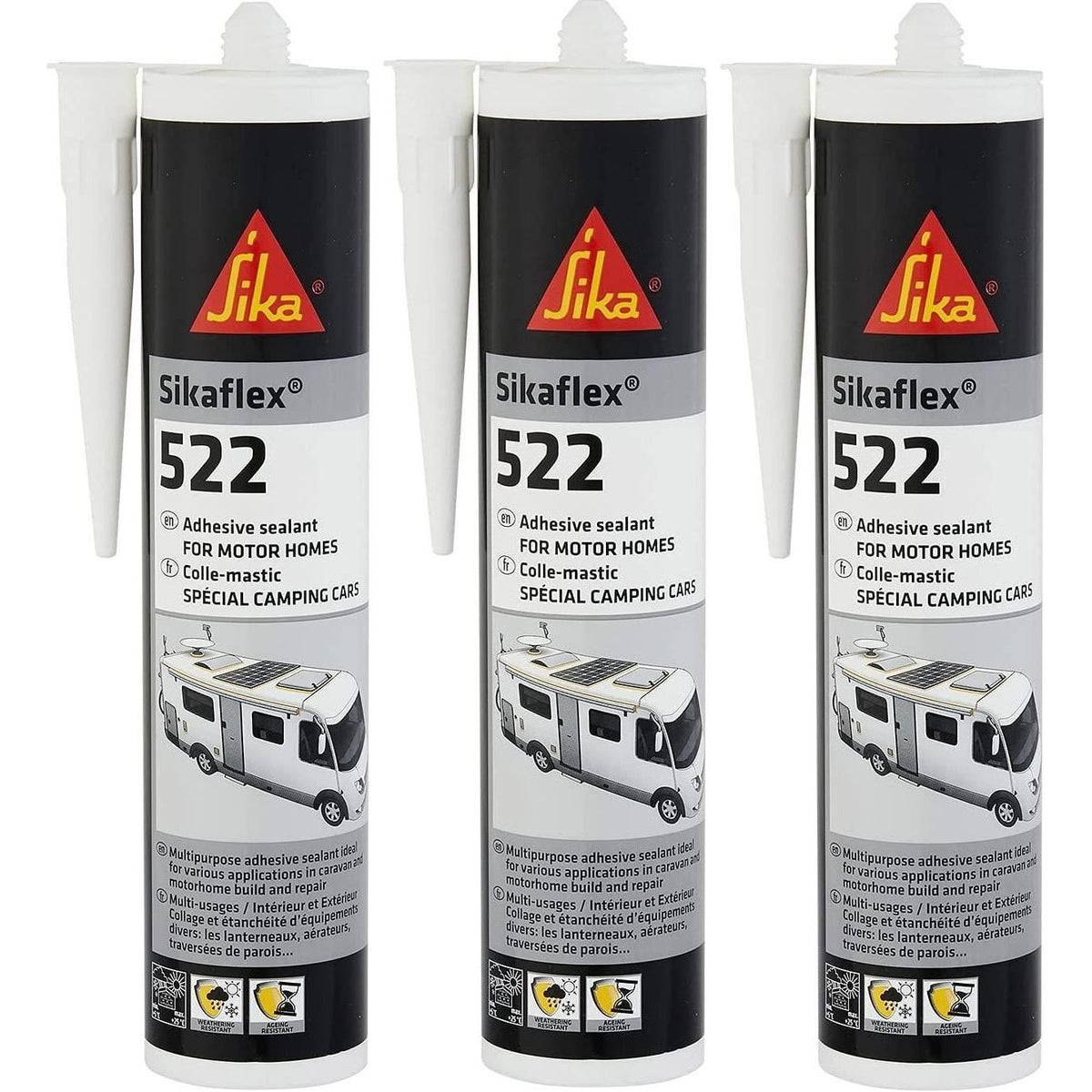 Sika UK on X: Sikaflex®-512 Caravan is now called Sikaflex®-522 and is  still a favourite for all those jobs in and around your caravan or  campervan #Sealant #Adhesive #CaravanLife #CaravanRenovation    /