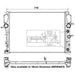 NRF Radiator 53423 NRF  - Dynamic Drive