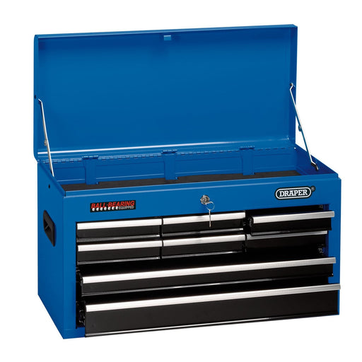 Draper Tool Chest, 8 Drawer, 26", Blue 14898 Draper  - Dynamic Drive