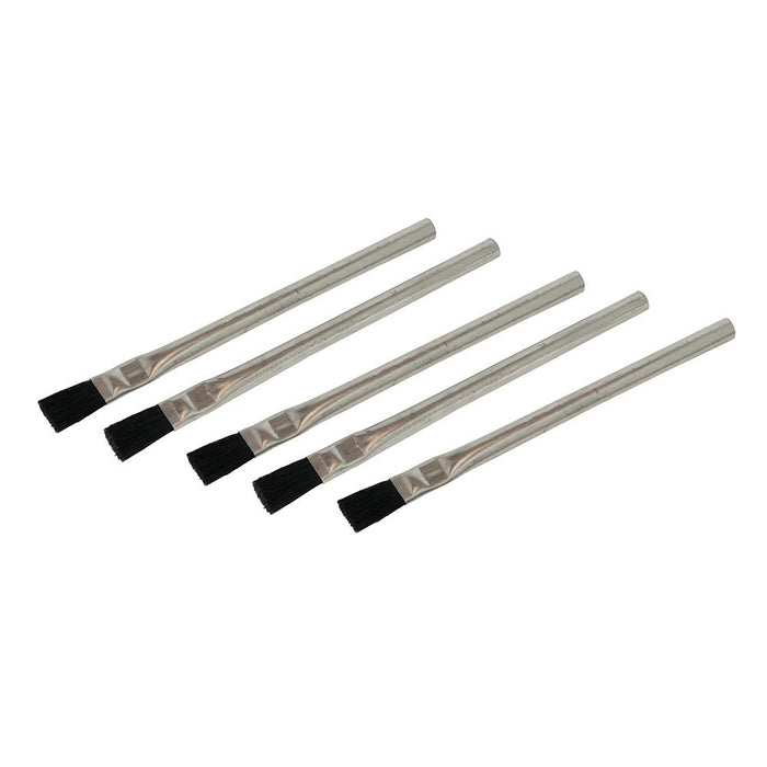 Silverline Solder Flux Brushes 5pk 15mm