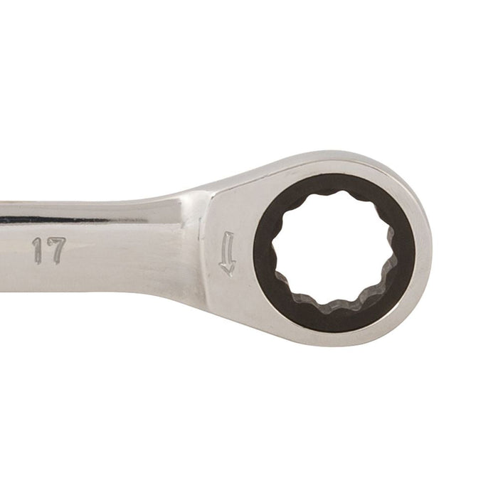 Silverline Fixed Head Ratchet Spanner 17mm Silverline  - Dynamic Drive