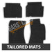 Tailored White Trim Carpet Mats Subaru Impreza 03-06 + Clips 2003 2004 2005 2006 UKB4C  - Dynamic Drive