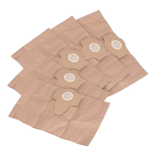 Sealey Dust Collection Bag for PC200 Series Pack of 5 PC200PB5 Sealey  - Dynamic Drive