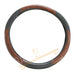 UKB4C Car Steering Wheel Cover Black & Wood Look Effect E-Class UKB4C  - Dynamic Drive