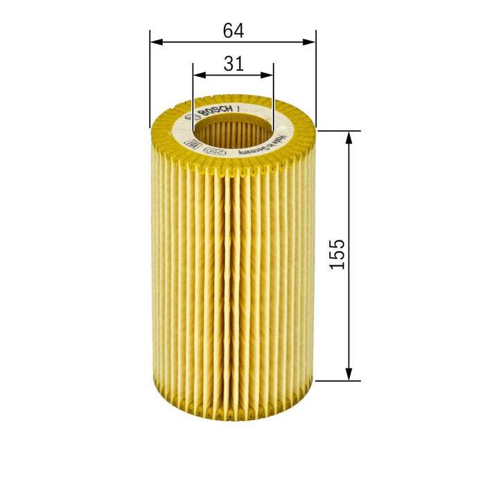 Bosch Car Oil Filter P9268 fits Audi A5 S5 Cabrio Quattro TFSi - 3.0 - 09-17 145