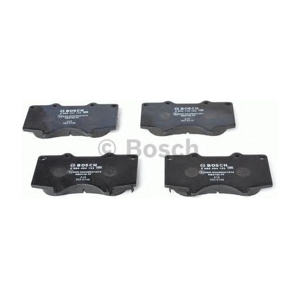 Genuine Bosch Brake Pad Set Bp1064 fits Toyota Hilux - 2.4 - 15- 0986494153