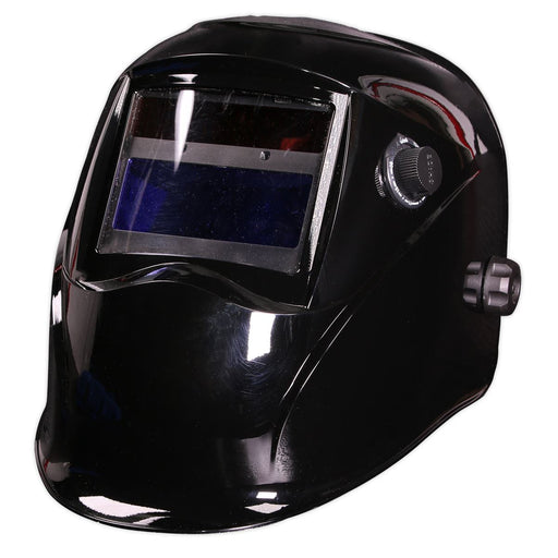 Sealey Welding Helmet Auto Darkening Shade 9-13 Black PWH610 Sealey  - Dynamic Drive