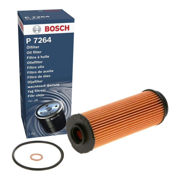 Genuine Bosch Cv Oil Filter P7264 fits BMW 1 M140i - 3.0 - 16-19 F026407264