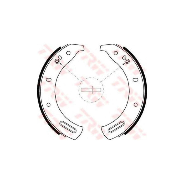 Genuine TRW Brake Shoes (Non-R90) GS6107