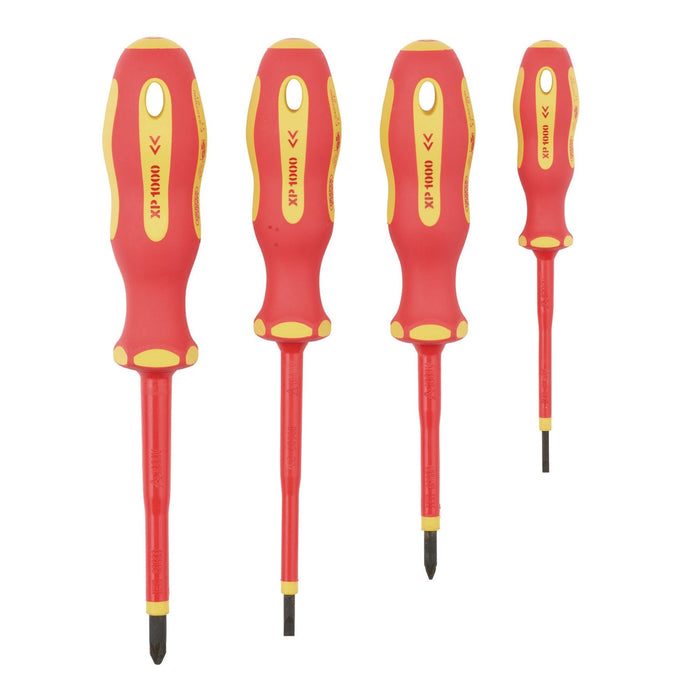 Draper XP1000 VDE Screwdriver Set (4 Piece) 64693 Draper  - Dynamic Drive