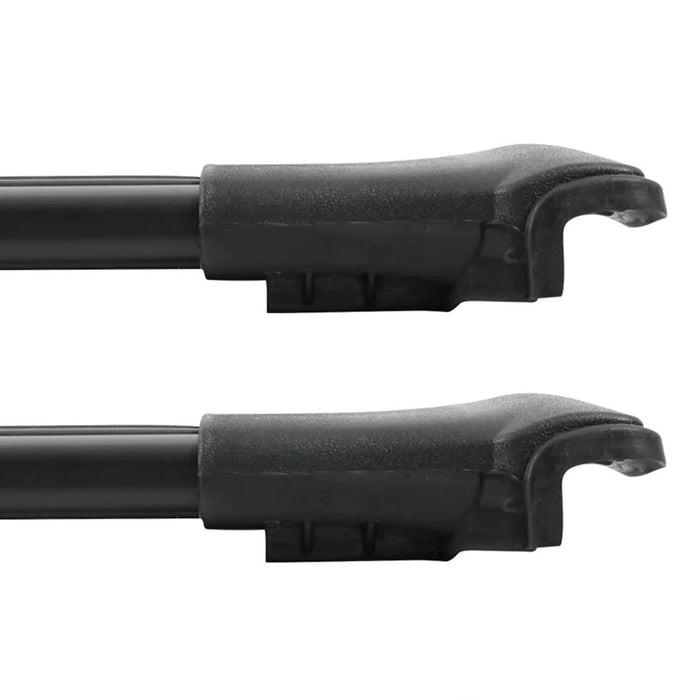 Roof Bars Rack Aluminium Black fits Audi A6 Allroad 2006-2011